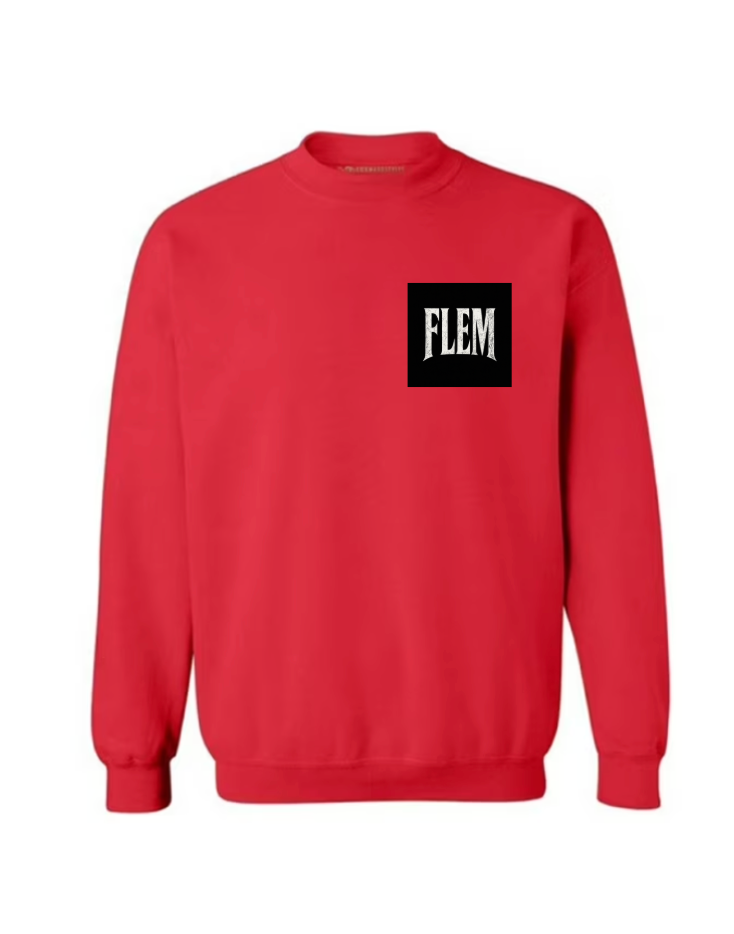 Red Flem Productions Logo Crew Neck